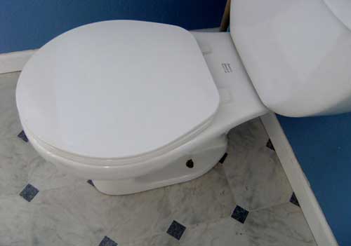 white Toilet 